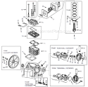 Page B Diagram and Parts List for CIQ71061V 1999 Campbell Hausfeld Compressor